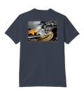 Clark Little Obsidian - Smoke Short Sleeve Pima T-Shirt