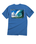 Clark Little Juice - Blue Hawaii Dyed Short Sleeve Crewneck T-Shirt