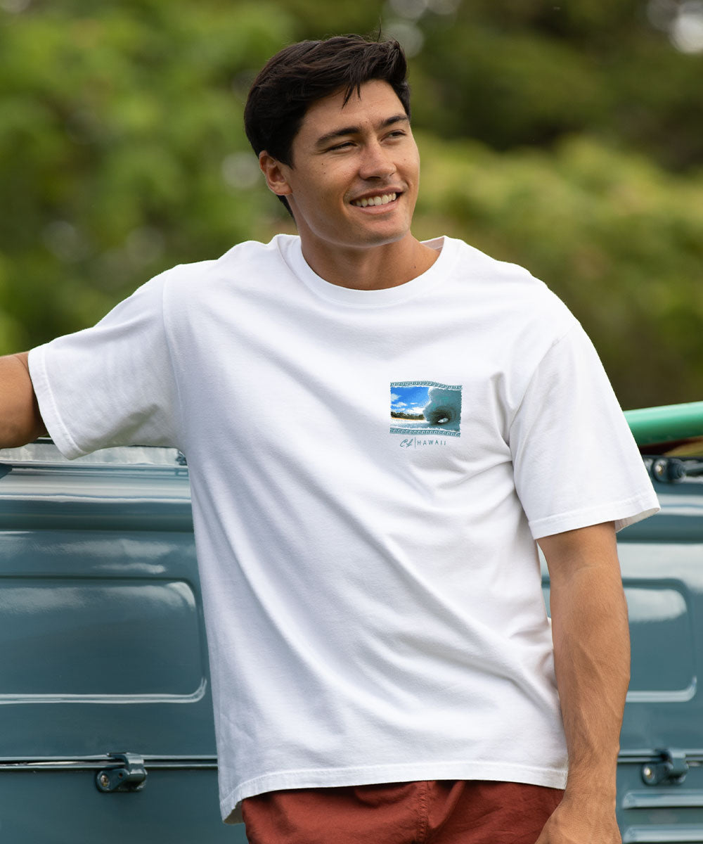 Clark Little Thriller - White Short Sleeve Crewneck T-Shirt