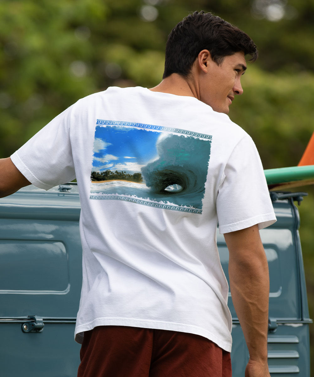 Clark Little Thriller - White Short Sleeve Crewneck T-Shirt