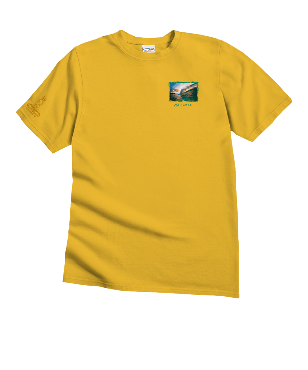 Clark Little Pineapple Express - Pineapple Dyed Short Sleeve Crewneck T-Shirt