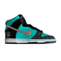 Nike Dunk High GS 'Black Retro Silver'