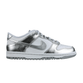 Nike Dunk Low GS 'White Metallic Silver'