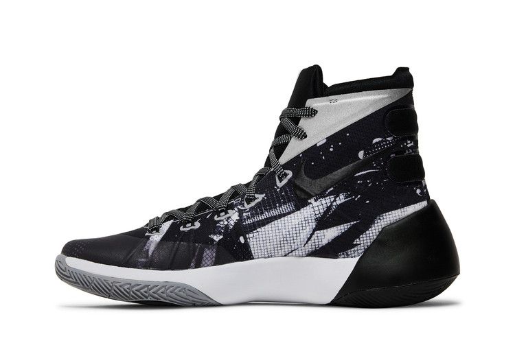 Nike Hyperdunk 2015 Premium — White/Metallic Silver-Black