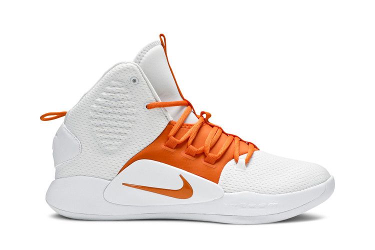 Nike Hyperdunk X TB 'White Team Orange'