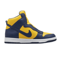 sacai x wmns NikeLab Dunk Lux 'Varsity Maize Navy'