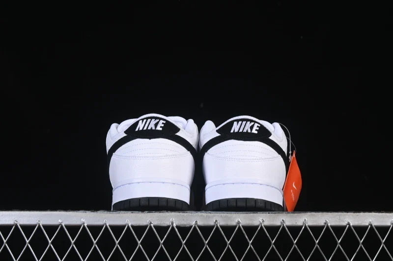 Nike SB Dunk Low "All White & Black"