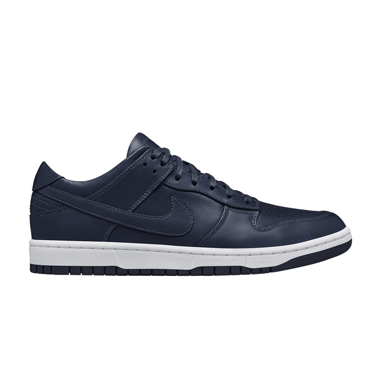 NikeLab Dunk Lux Low — obsidian/white