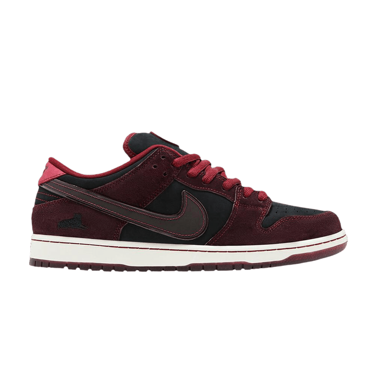 RIOT Skateshop x Nike Dunk Low Pro SB QS 'Mahogany Dark Beetroot' Special Box